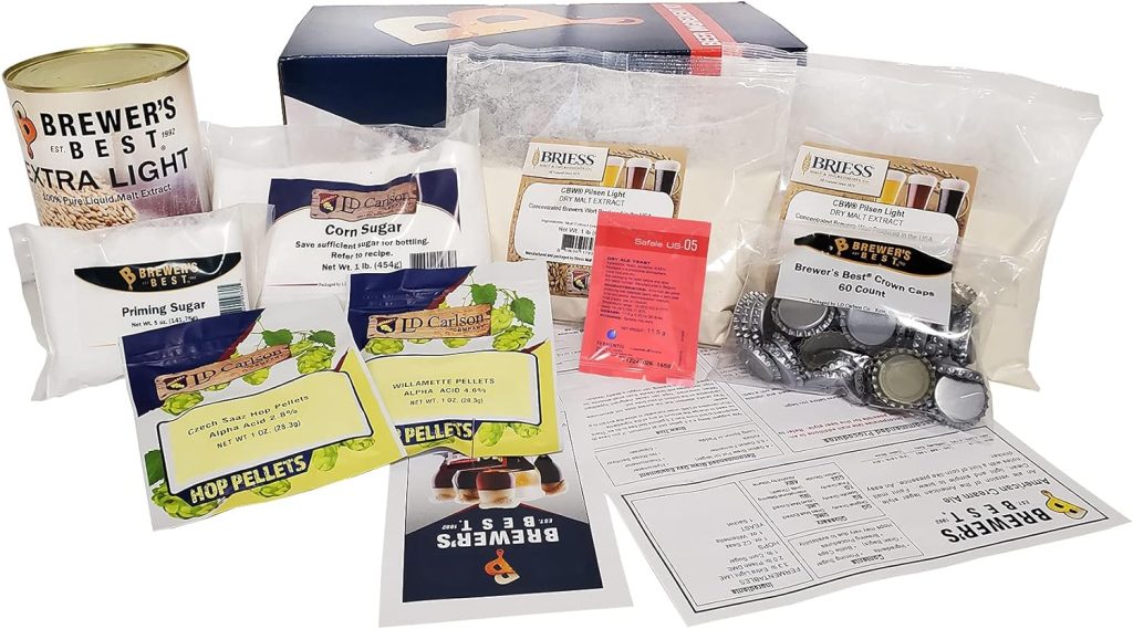 American Cream Ale Homebrew Beer Ingredient Kit American Cream Ale Homebrew Beer Ingredient Kit