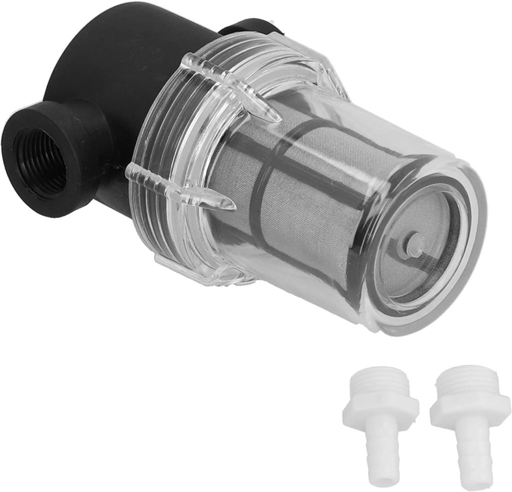Beer Inline Filter Improves the Taste and Clarity of Your Beer for Home Brewing 150 Micron 100 Mesh Water and Beer Filtering Beer Inline Filter Improves the Taste and Clarity of Your Beer for Home Brewing 150 Micron 100 Mesh Water and Beer Filtering