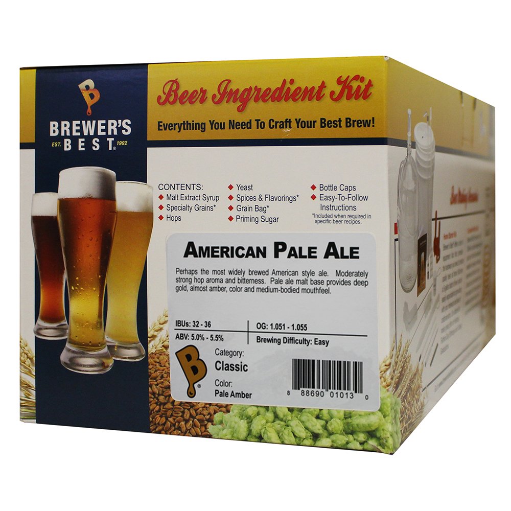 Brewers Best American Pale Ale Home Brewing Ingredient Kit Brewers Best American Pale Ale Home Brewing Ingredient Kit