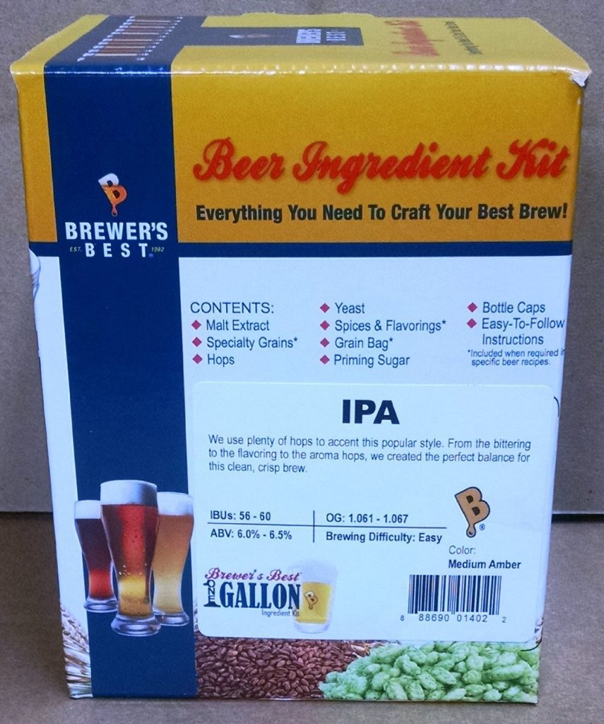 Brewers Best One Gallon Home Brew Beer Ingredient Kit (IPA (India Pale Ale)) Brewers Best One Gallon Home Brew Beer Ingredient Kit (IPA (India Pale Ale))
