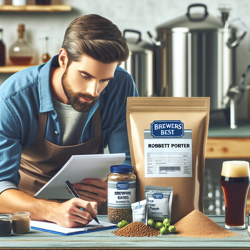 Brewers Best Robust Porter Ingredient Kit Brewers Best Robust Porter Ingredient Kit