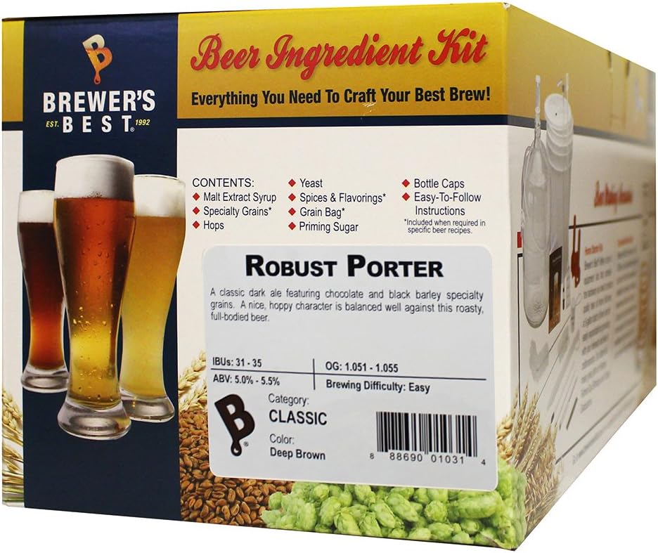 Brewers Best Robust Porter Ingredient Kit Review - The Brewer's Guide