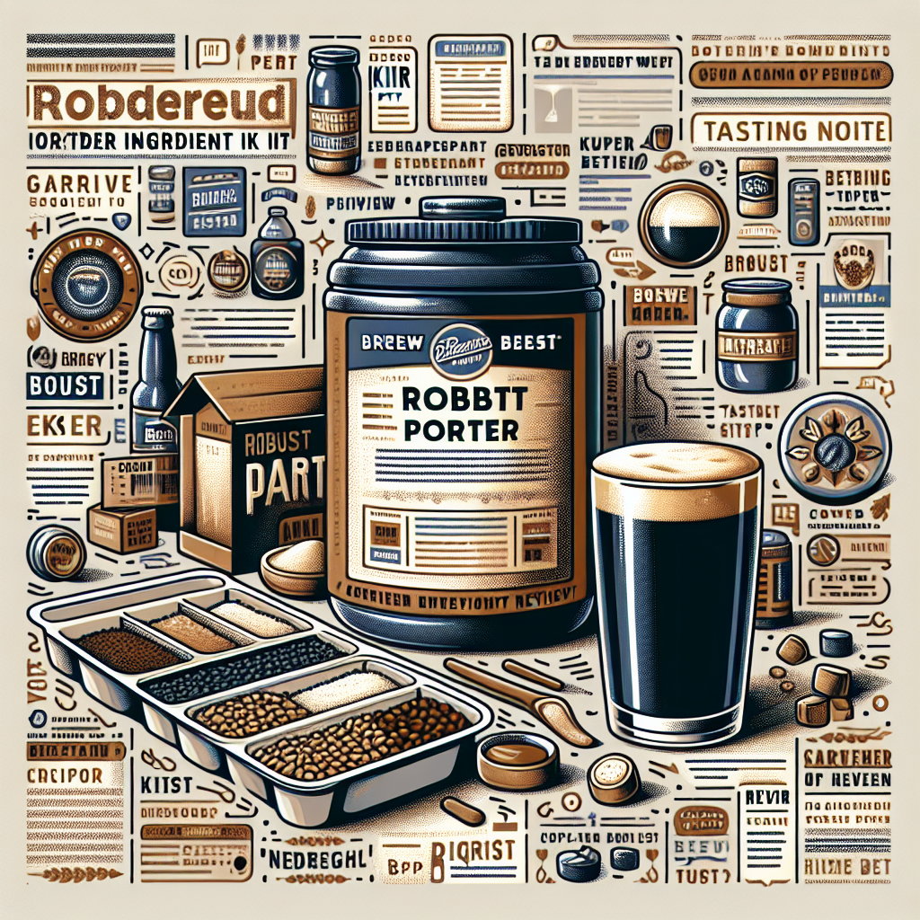 Brewers Best Robust Porter Ingredient Kit Brewers Best Robust Porter Ingredient Kit